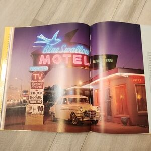 Roadside America photo book coffee table cars retro food art USA americana decor
